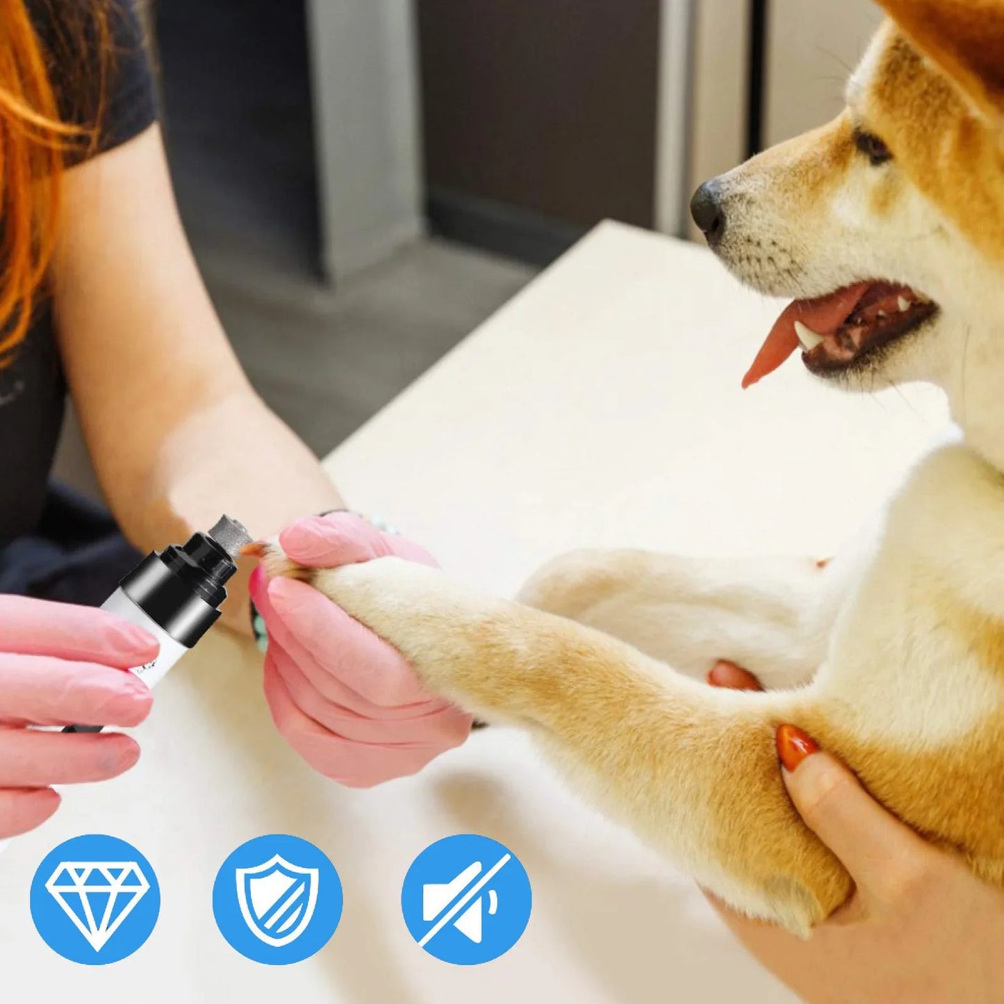 Pet Nail Grinder USB Rechargeable