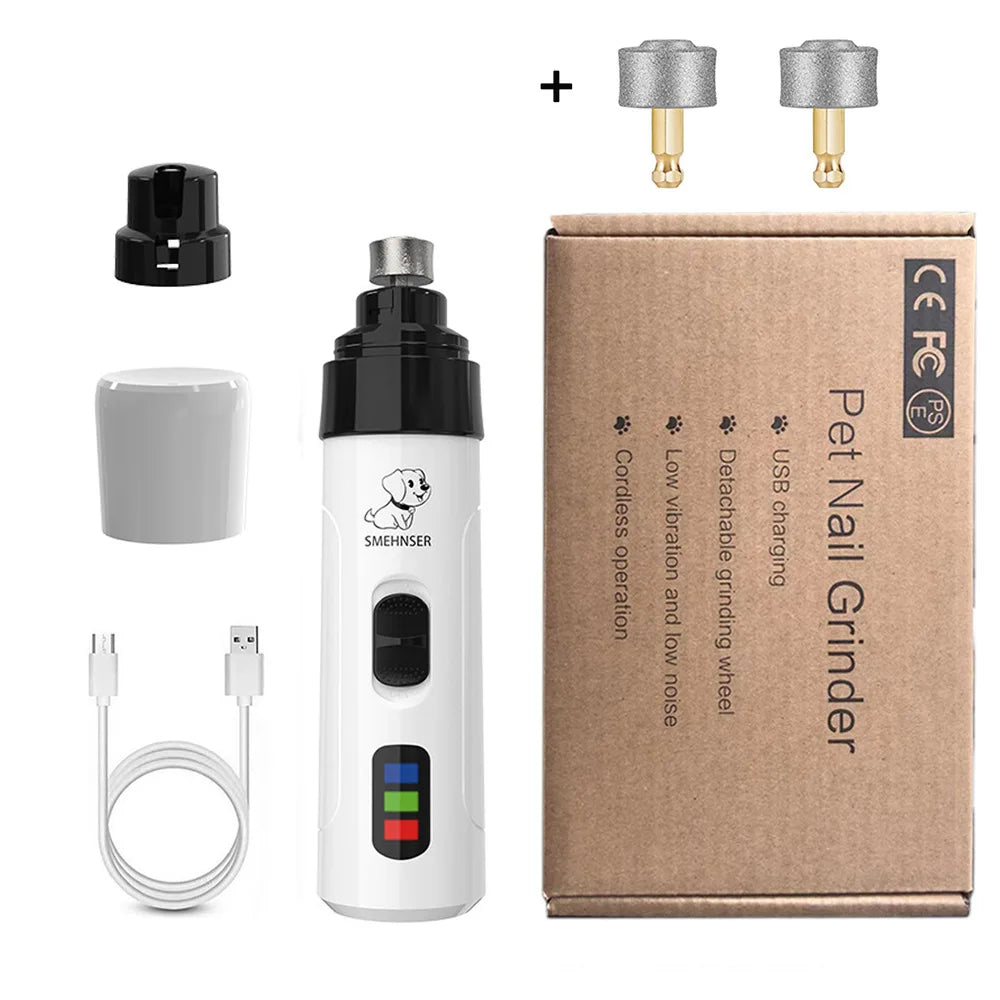 Pet Nail Grinder USB Rechargeable