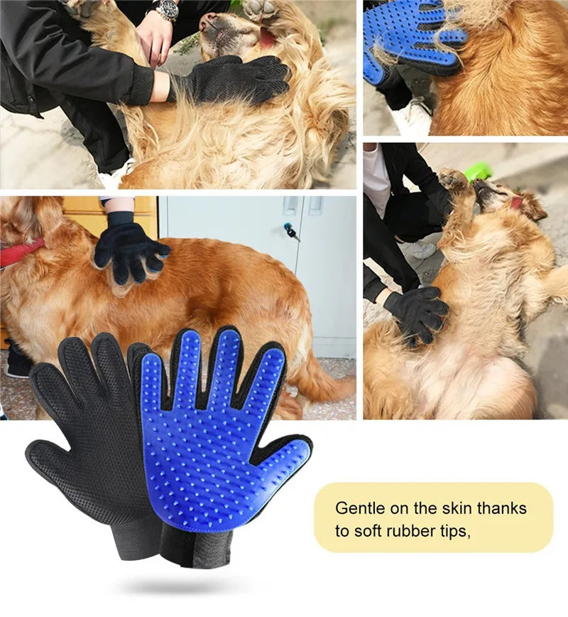 Pet Bath Brush Protection Silicone Cat Comb Glove Massage Grooming Dogs Cats supplies