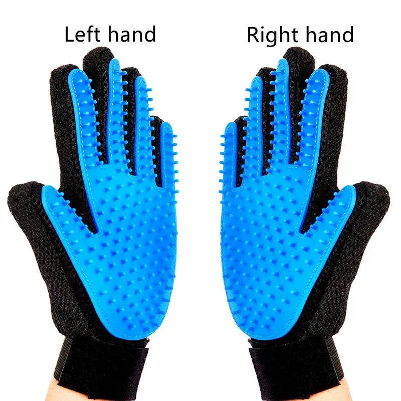 Pet Bath Brush Protection Silicone Cat Comb Glove Massage Grooming Dogs Cats supplies