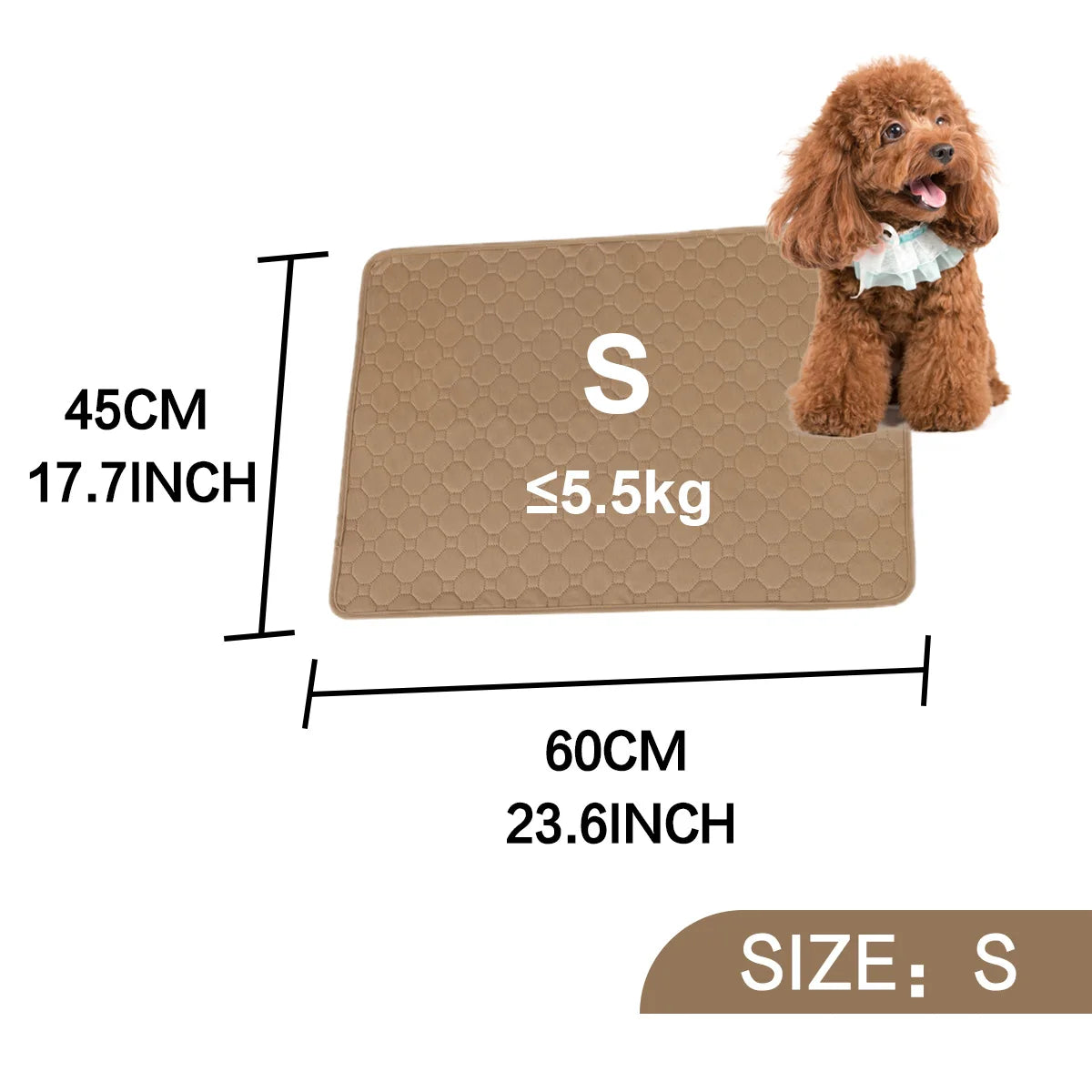 Absorbent Dog Urine Pads Reusable