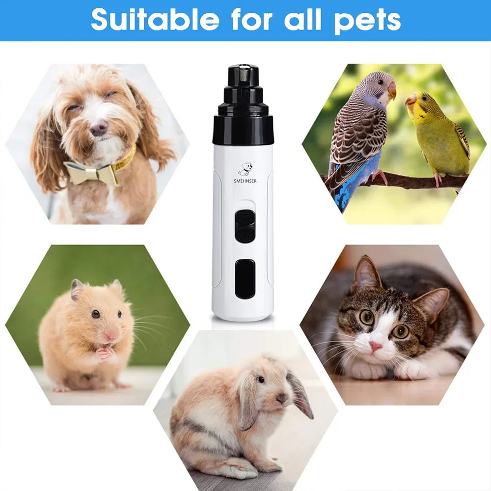 Pet Nail Grinder USB Rechargeable
