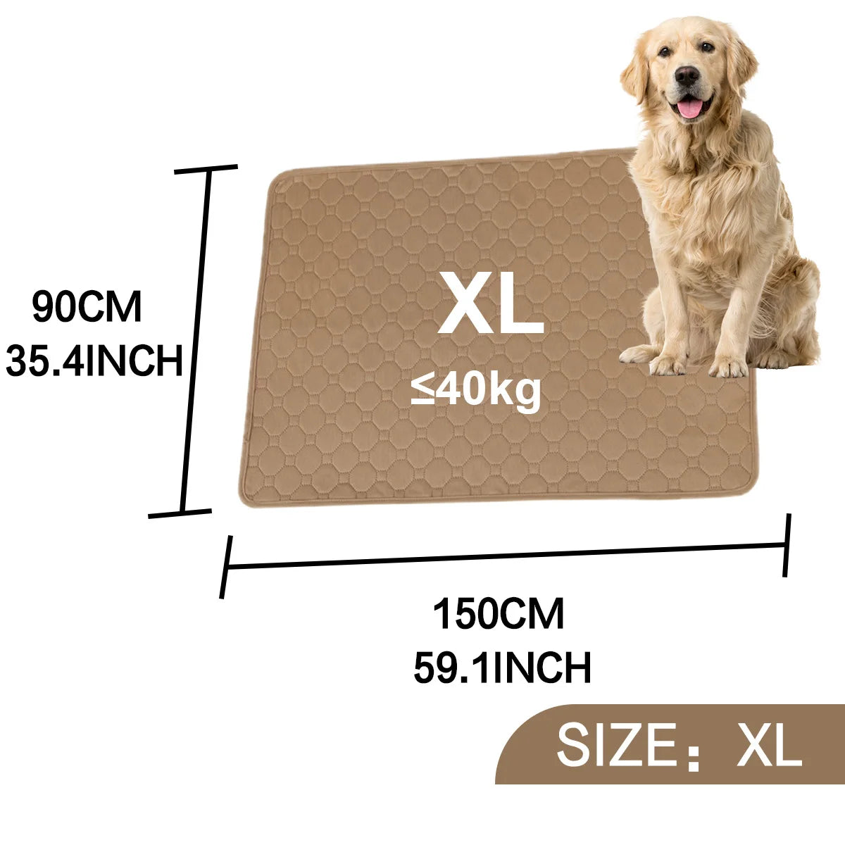 Absorbent Dog Urine Pads Reusable