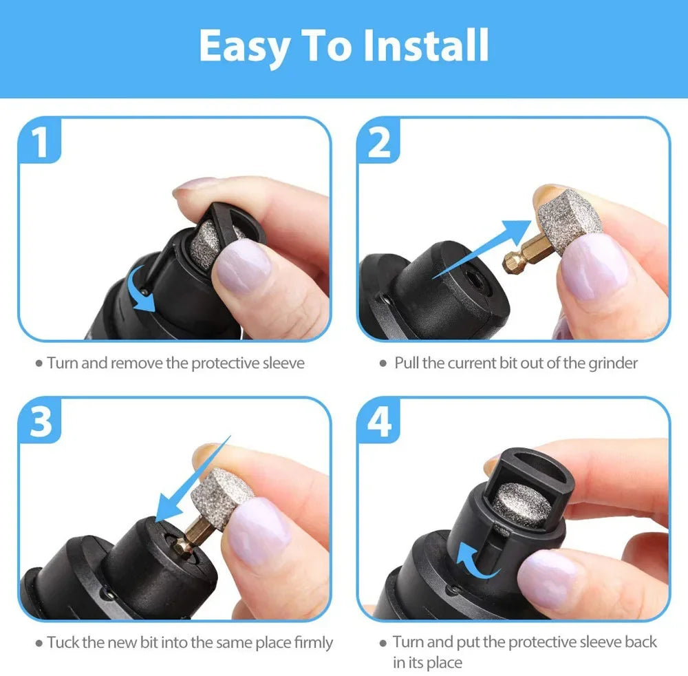 Pet Nail Grinder USB Rechargeable