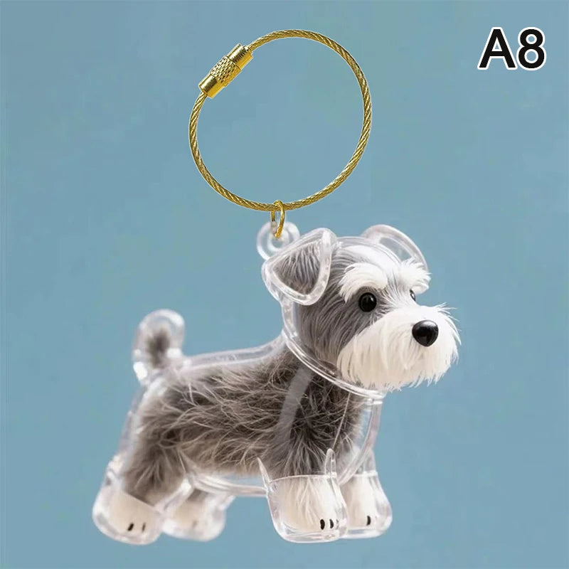 Clear Pet Hair Memorial Keepsake Capsule
