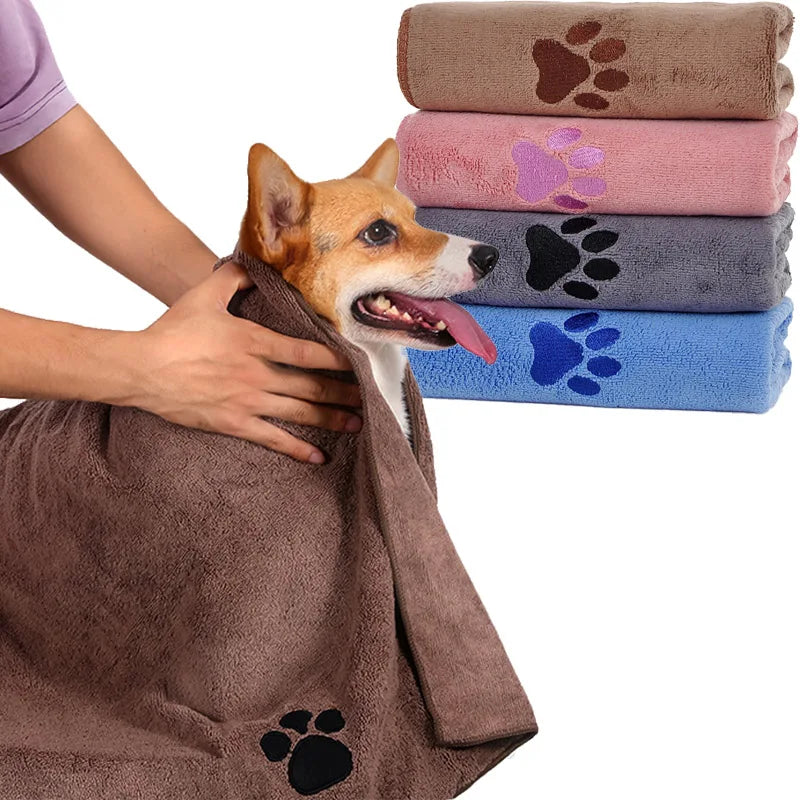 Microfiber Pet Bath Towel