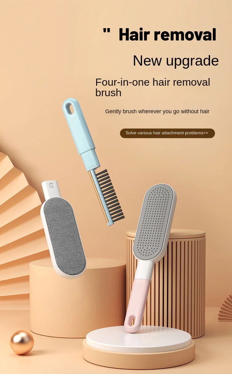 4-in-1 Pet Hair Remover Brush Set