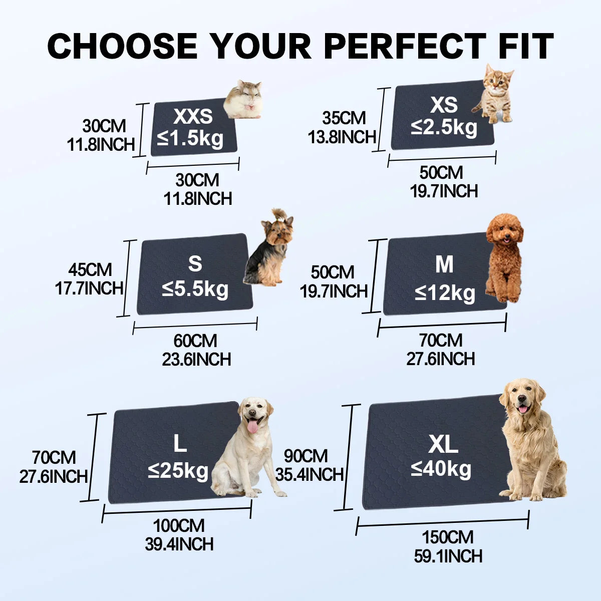 Absorbent Dog Urine Pads Reusable