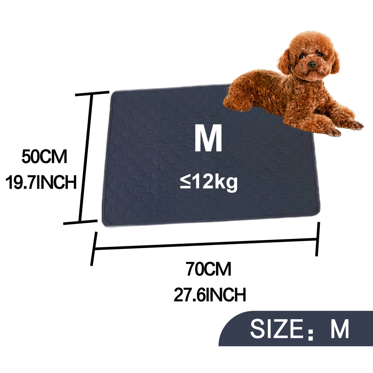 Absorbent Dog Urine Pads Reusable