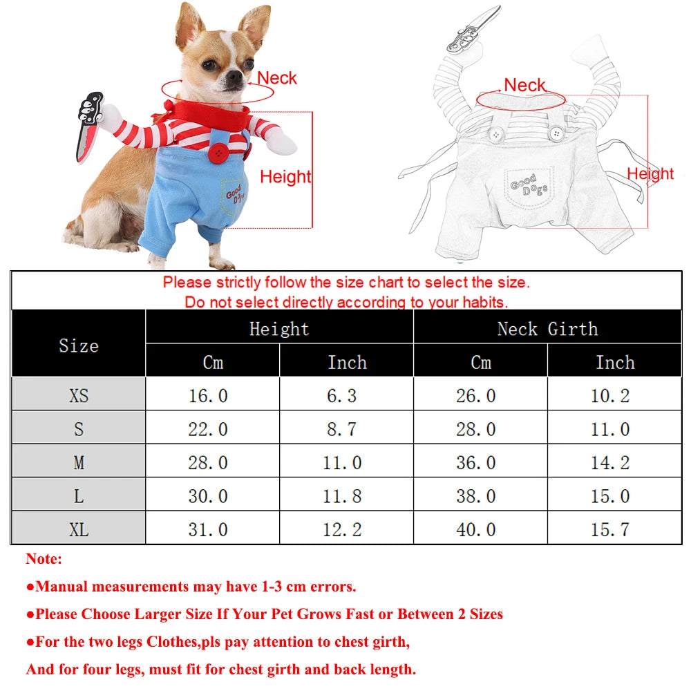 Halloween Funny Dog Clothes