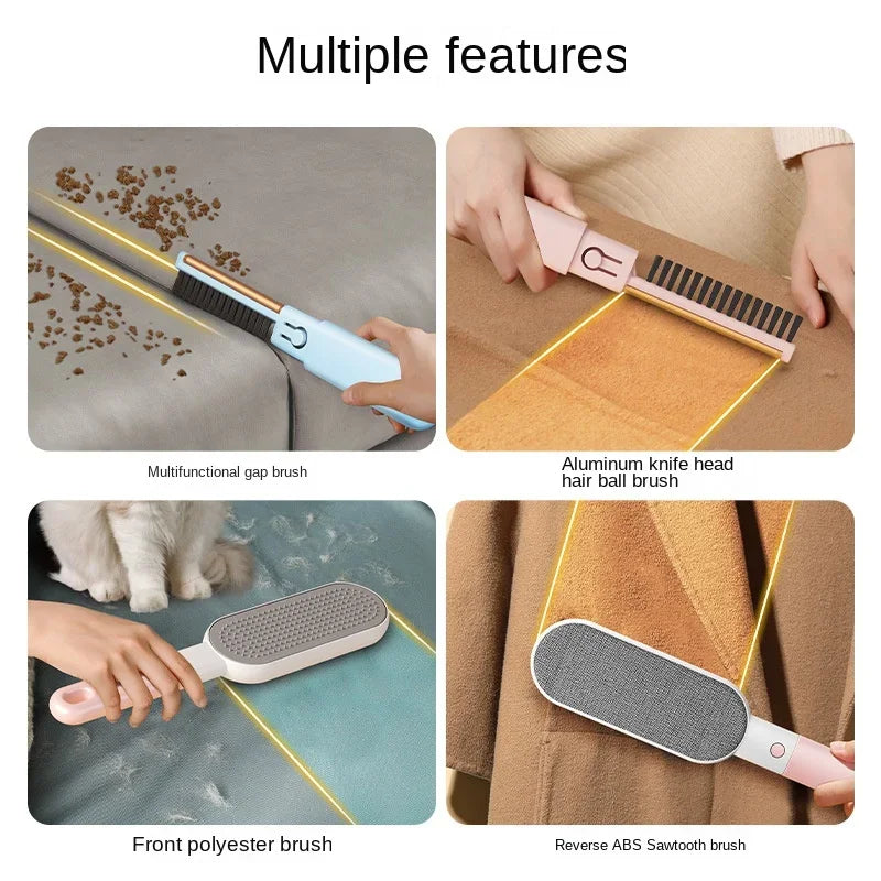 4-in-1 Pet Hair Remover Brush Set