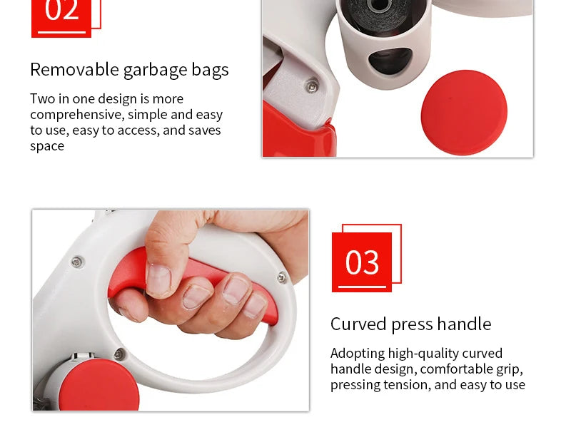 Pet Poop Picker Portable Scooper