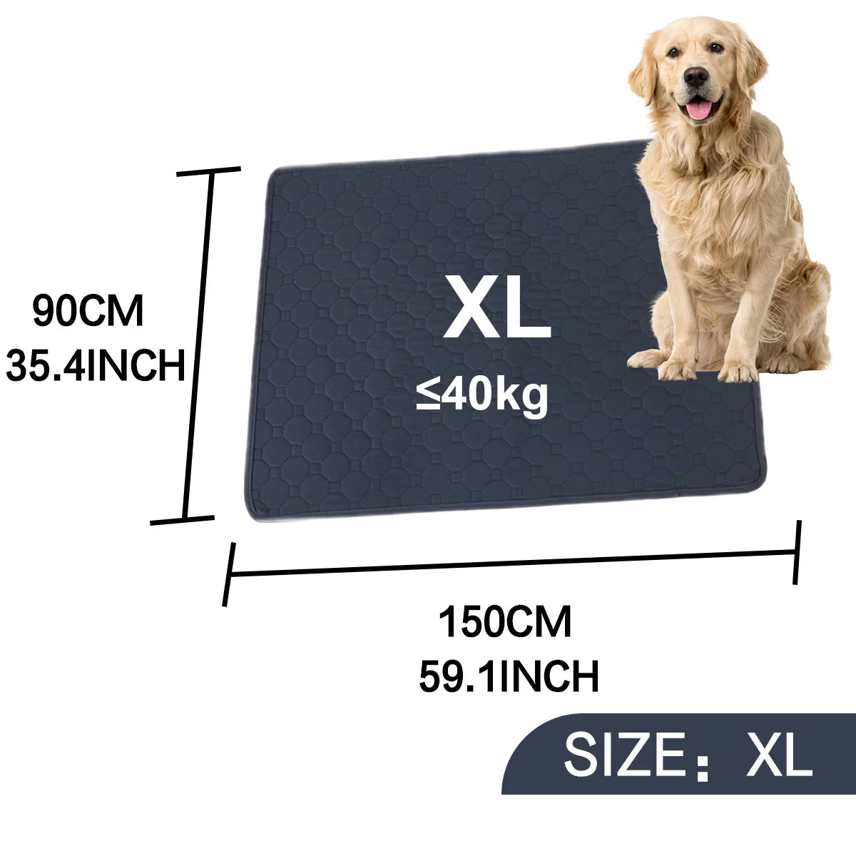 Absorbent Dog Urine Pads Reusable