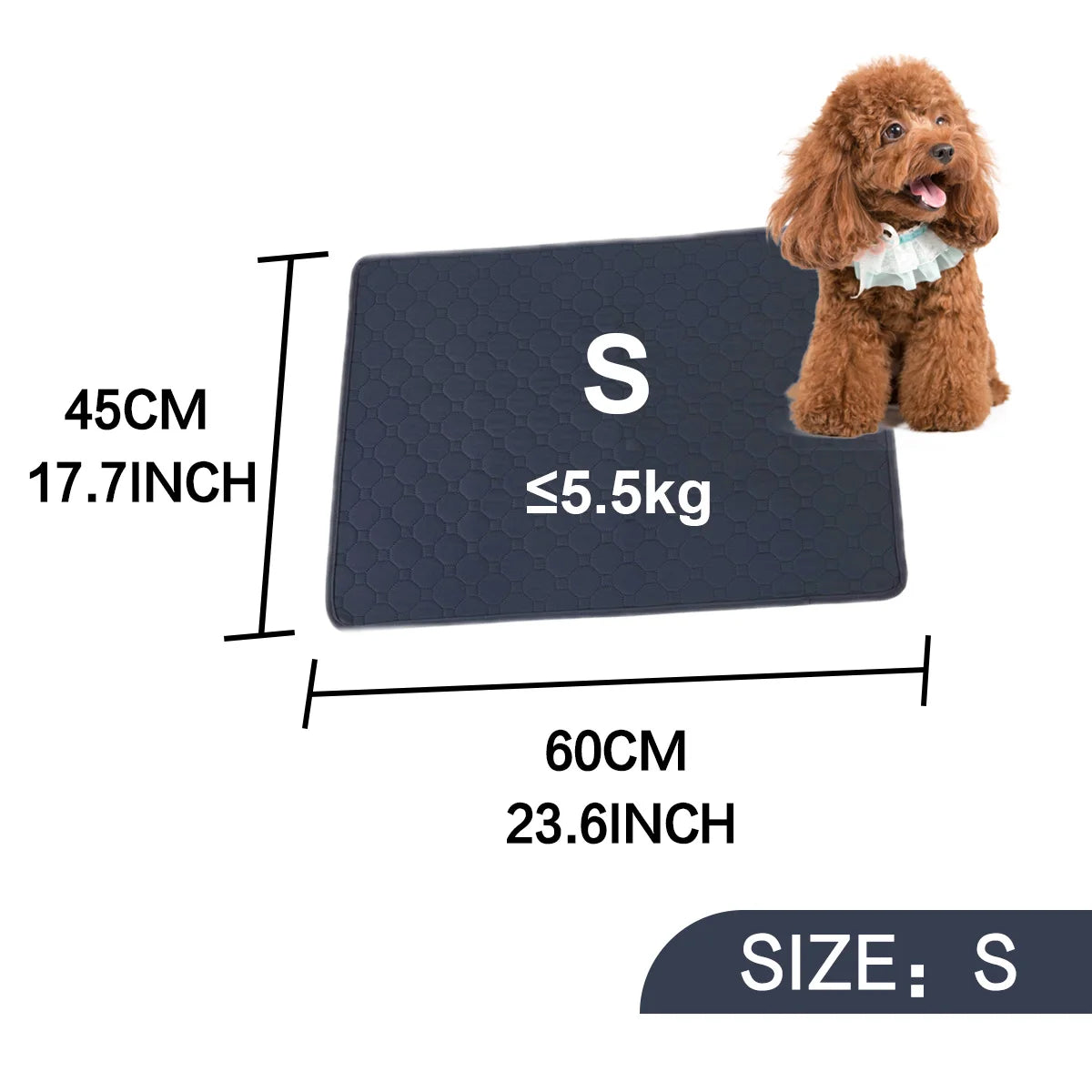 Absorbent Dog Urine Pads Reusable