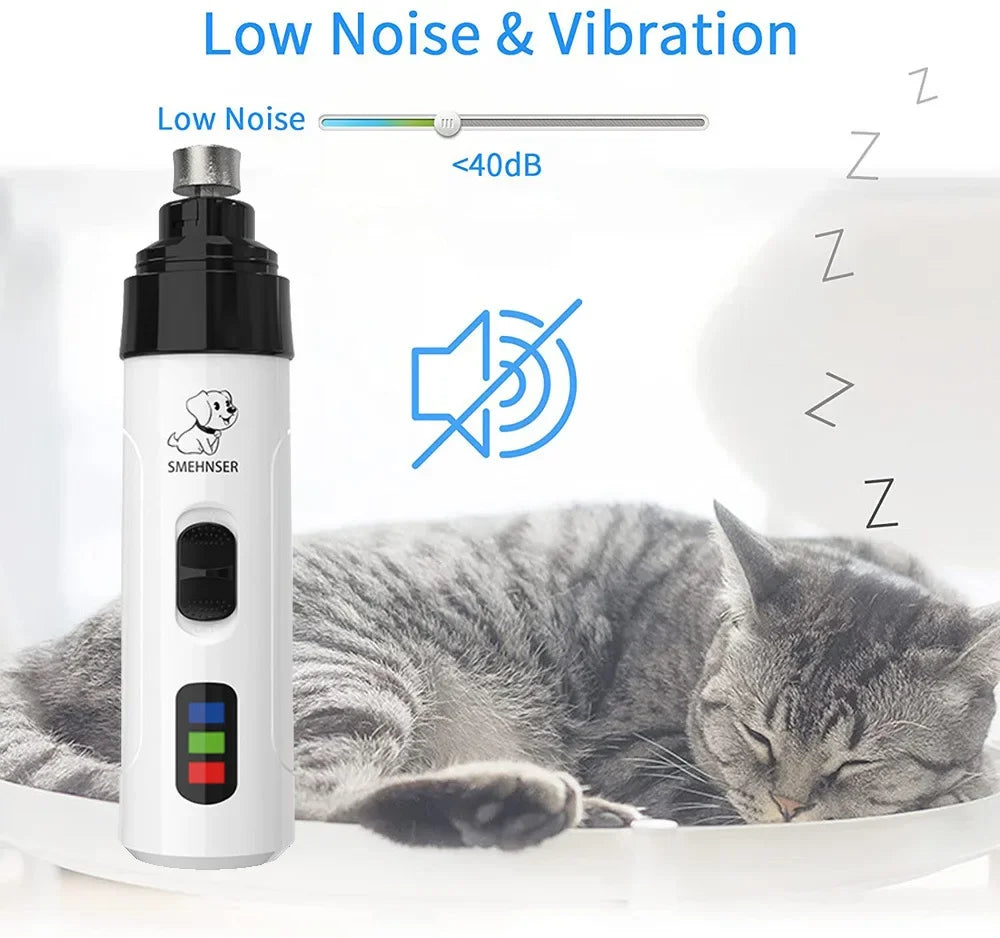 Pet Nail Grinder USB Rechargeable