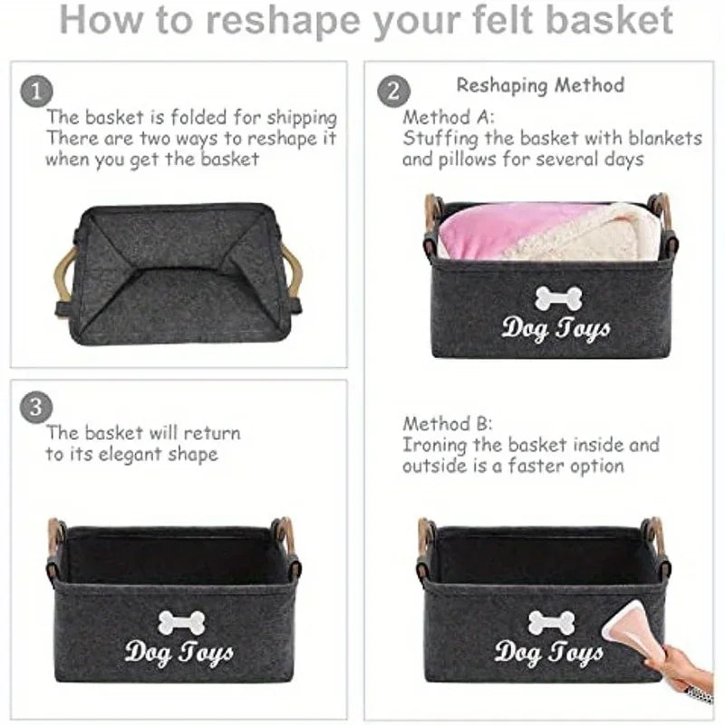 Pet toy box, dog toy box