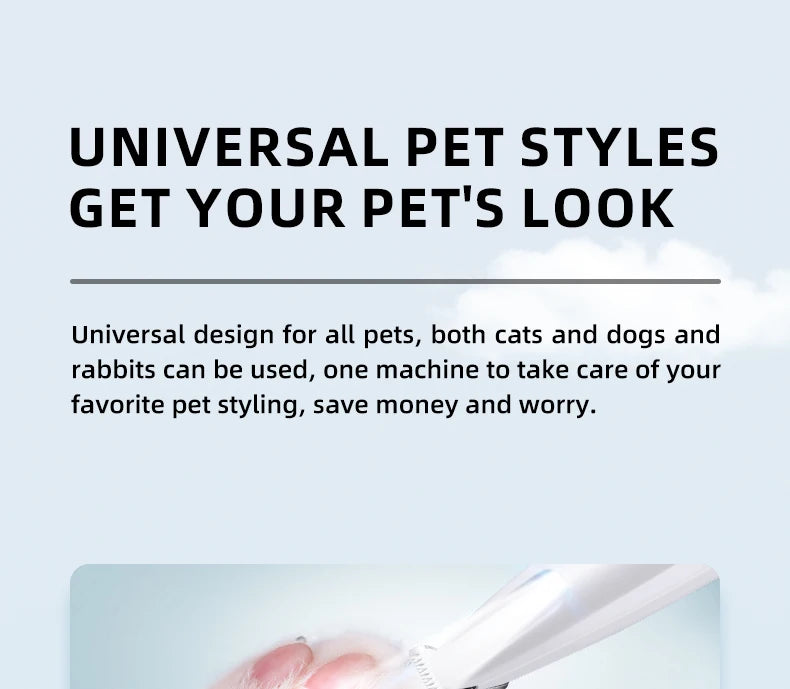 Pet Dog Electric Groomer Trimmer
