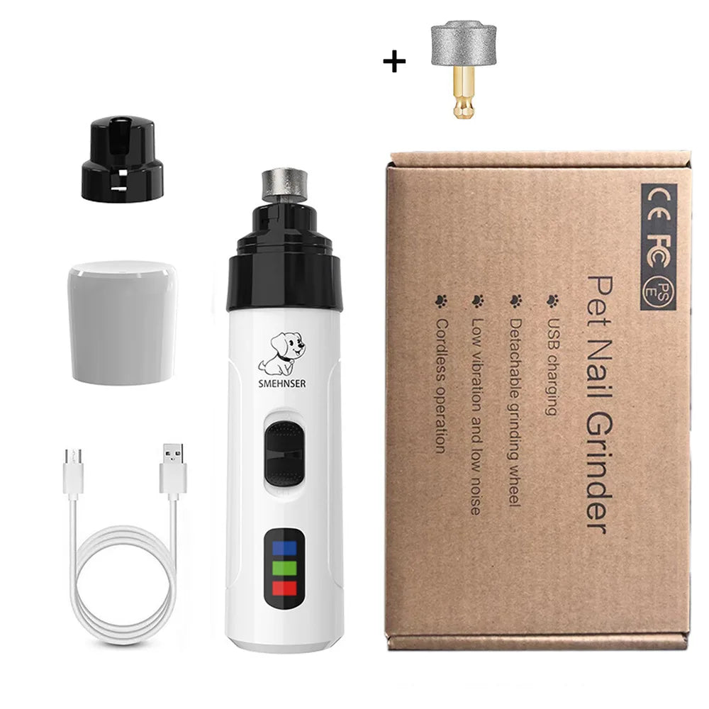 Pet Nail Grinder USB Rechargeable
