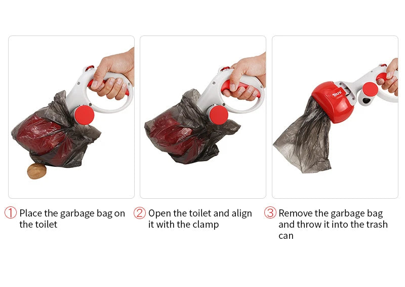 Pet Poop Picker Portable Scooper