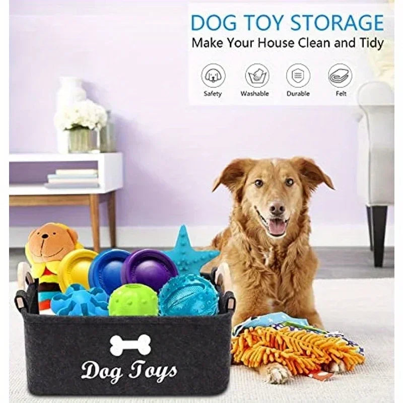 Pet toy box, dog toy box